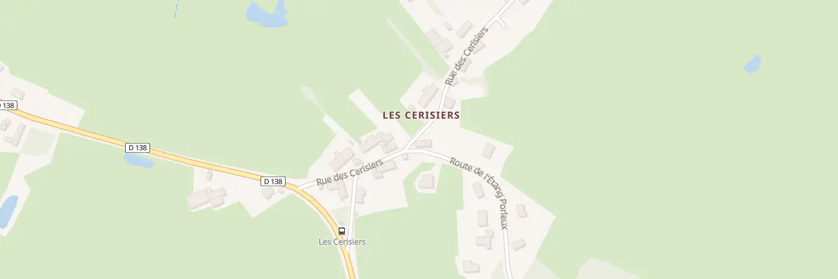 Plan du 1 Rte de l’Etang de Porleux à Antully