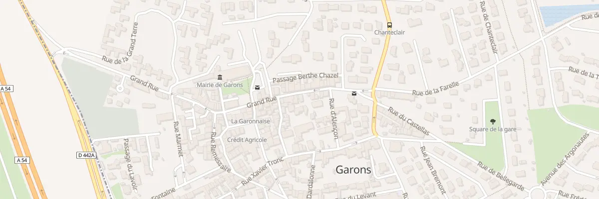 Plan du 24 Grand Rue à Garons