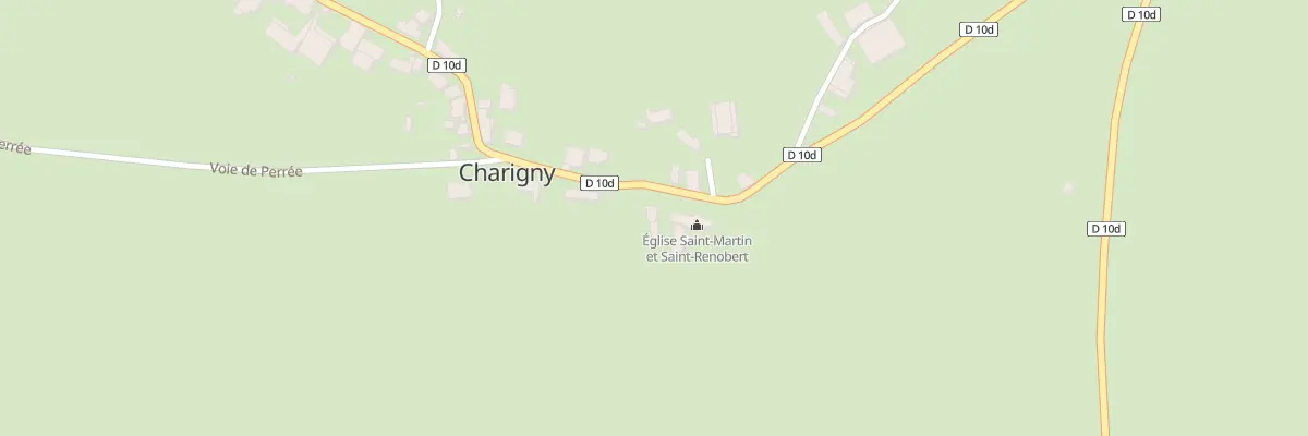 Plan du 19 Che de l’Ancienne Route à Charigny