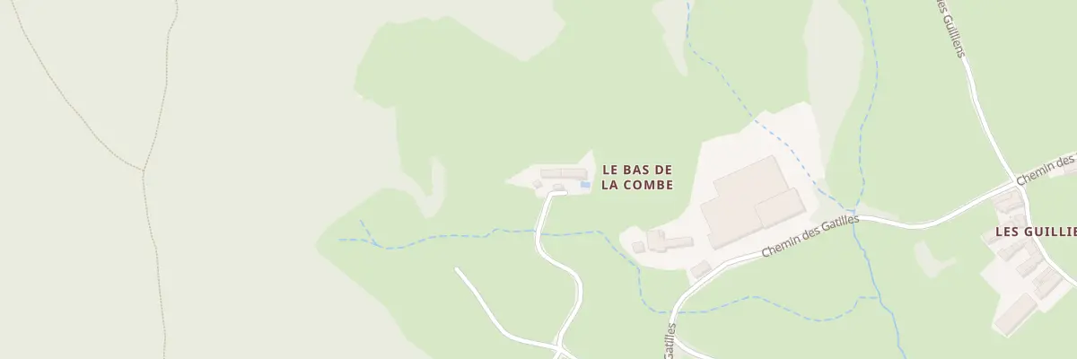 Plan du 297 Che de la Combe à Aigueperse