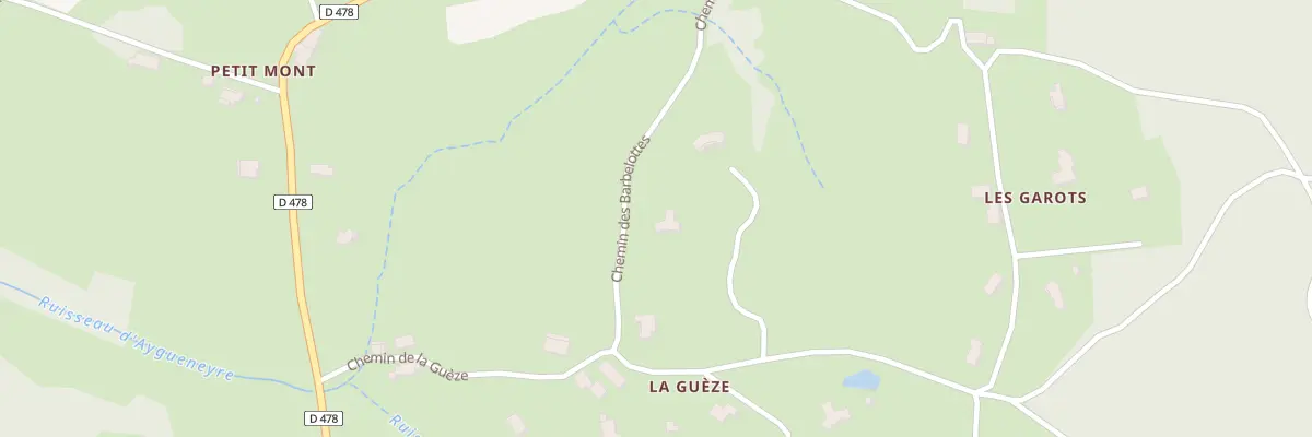 Plan du 110 Che des Barbelottes à Saint-Jean-Roure