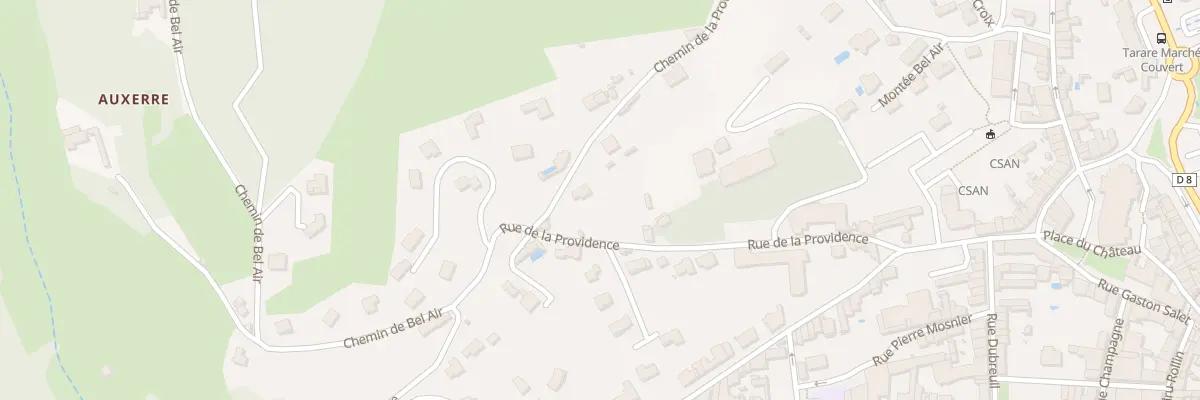 Plan du 9 Rue DE LA PROVIDENCE à Tarare