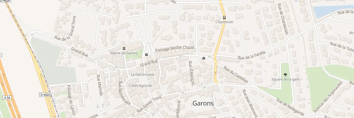 Plan du 30 Grand Rue à Garons