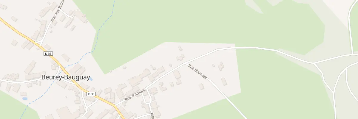 Plan du 15 Rue Amont à Beurey-Bauguay