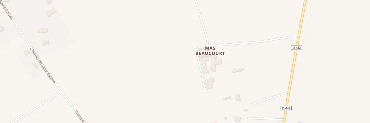 Plan du 5393 Beaucourt à Garons