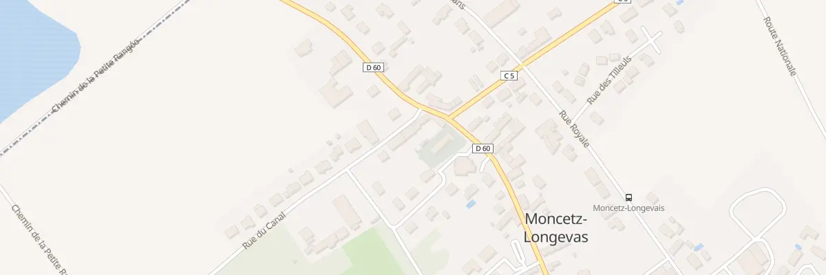 Plan du 3 Rue du Canal à Moncetz-Longevas