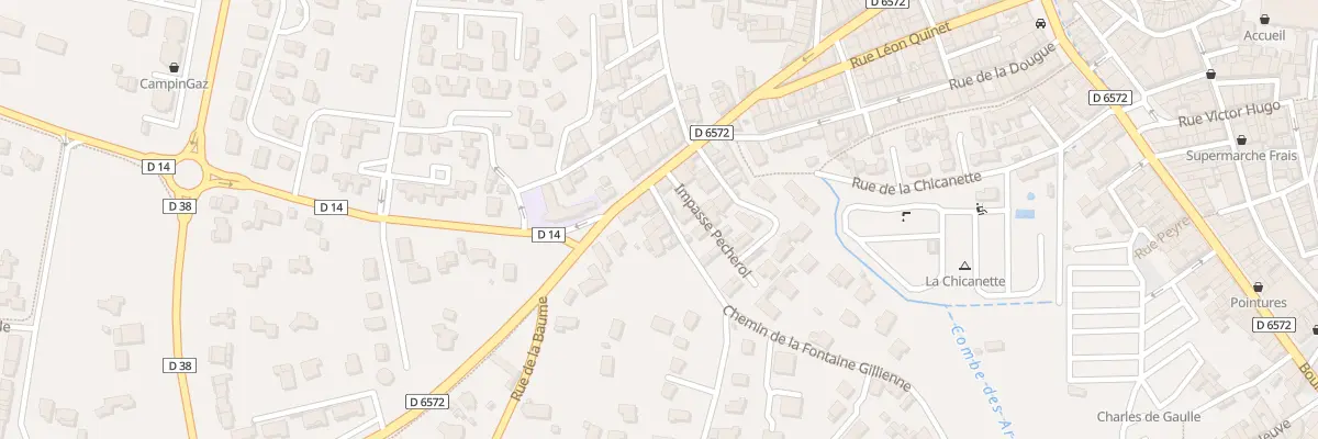 Plan du 2B Rue de la Fontaine Gillienne à Saint-Gilles