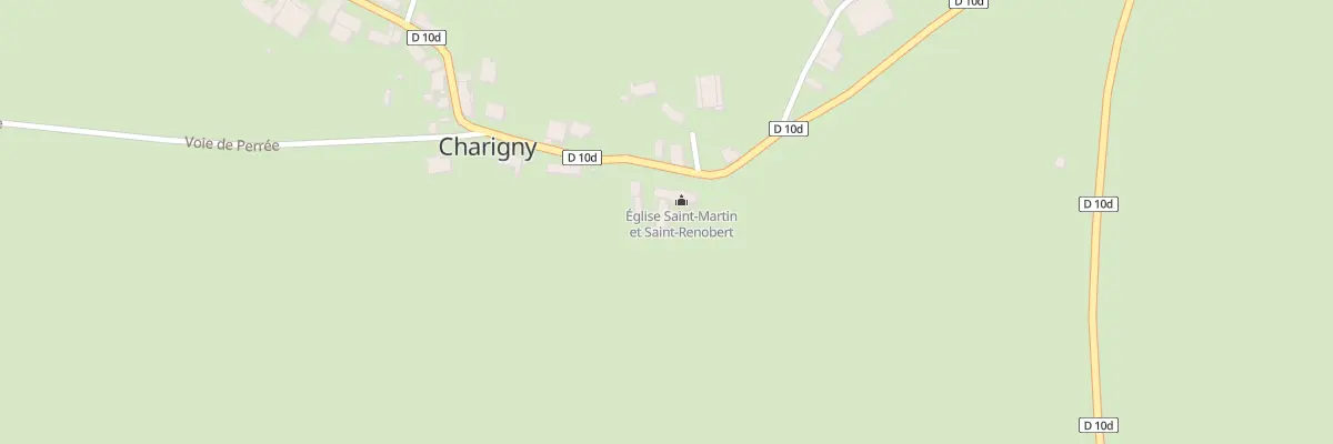 Plan du 21 Che de l’Ancienne Route à Charigny