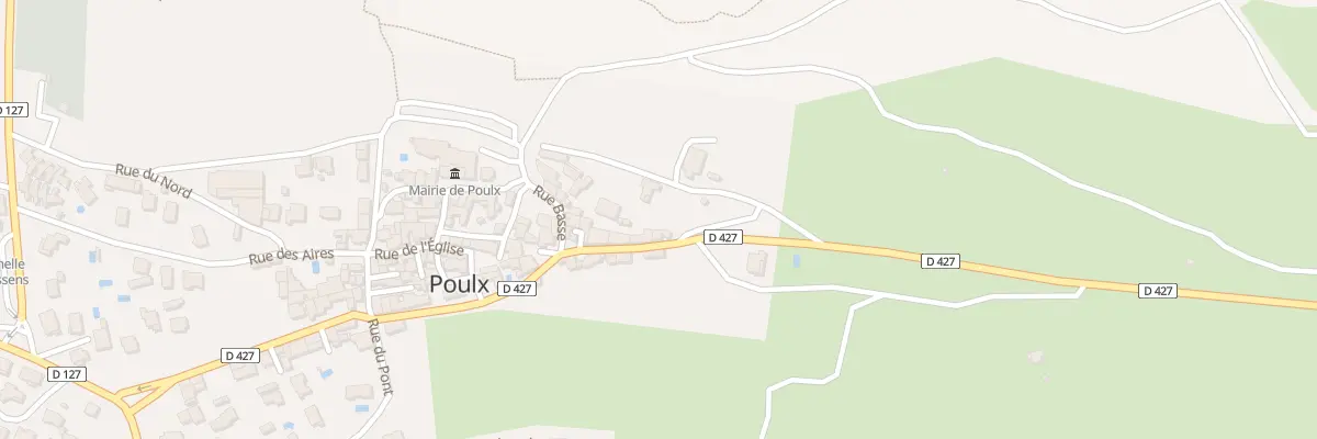 Plan du 229 Rue de la République à Poulx