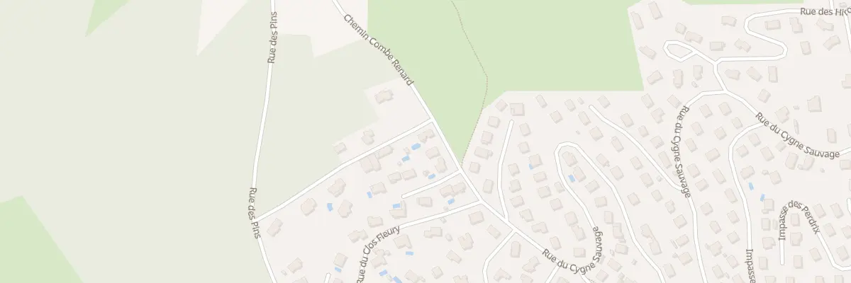 Plan du 89 Rue du Cygne Sauvage à Sorbiers