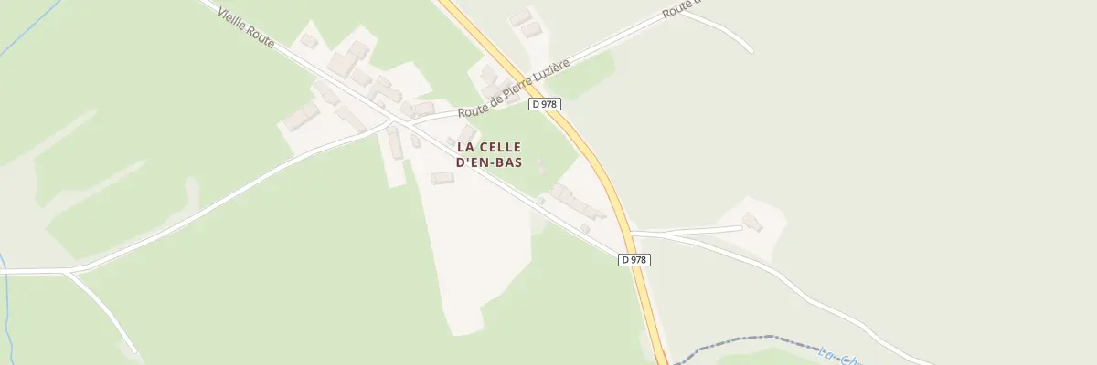 Plan du 6 Vieille Route à Auxy