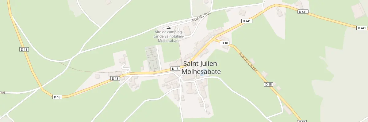 Plan du 5026 Le Bourg à Saint-Julien-Molhesabate