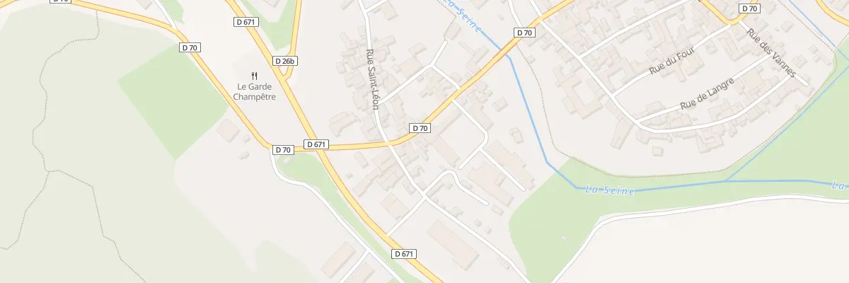 Plan du 15 Rue de la Gare à Gyé-sur-Seine