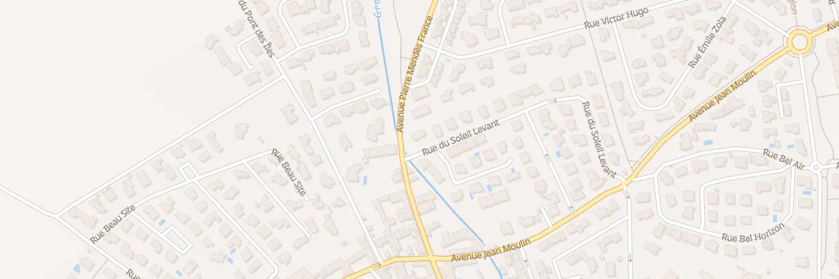 Plan du 1 Rue du Soleil Levant à Bouillargues