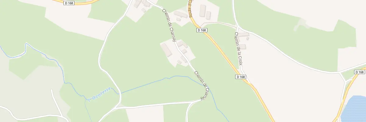 Plan du 143 Che de Charnay à Montmelard