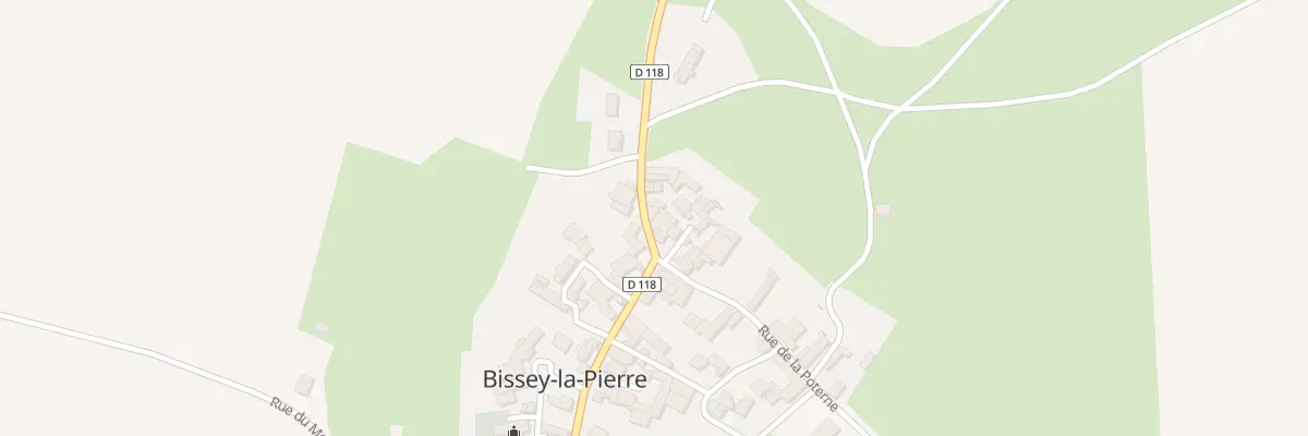 Plan du 5 Rue Saint Antoine à Bissey-la-Pierre
