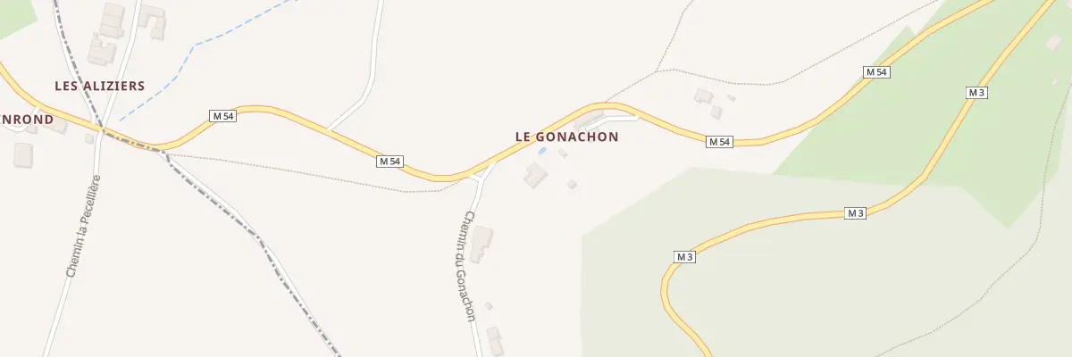 Plan du 9001 Le Gonachon à Fontanès
