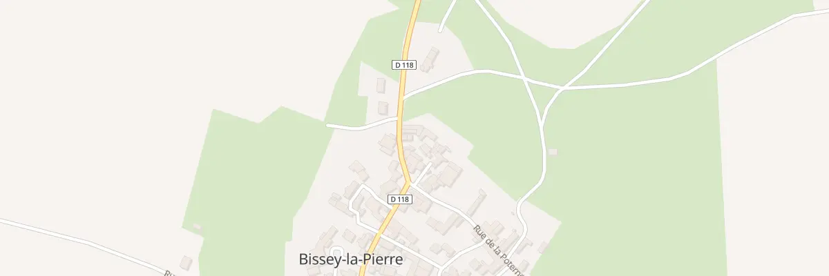 Plan du 5022B Rue Saint Antoine à Bissey-la-Pierre