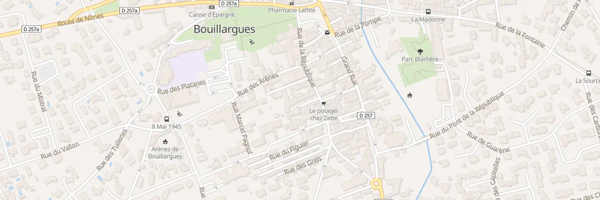 Plan du 26 Rue de la République à Bouillargues