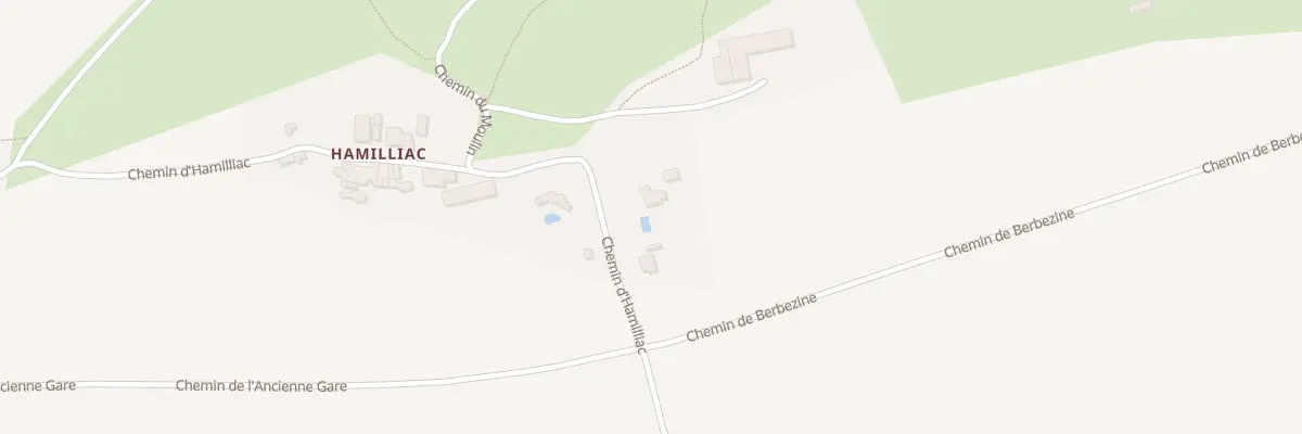 Plan du 6031 Hamilliac à Fontarèches