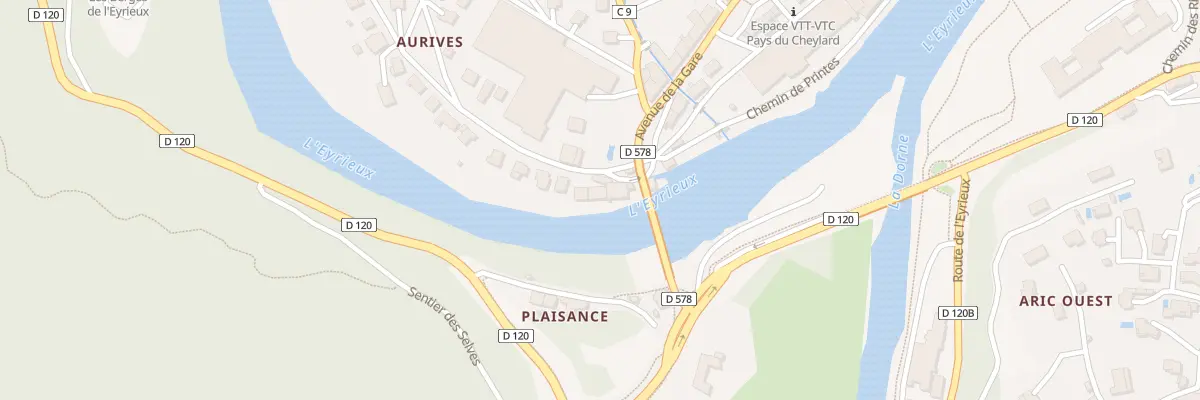 Plan du 165 Che Voie des Boutieres au Cheylard