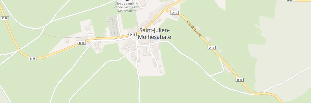 Plan du 5017 Le Bourg à Saint-Julien-Molhesabate