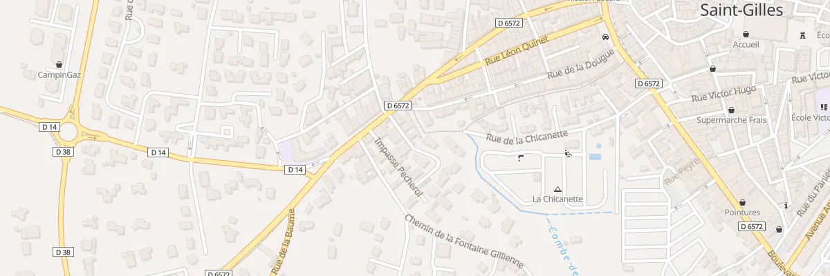 Plan du 3 Rue du Souvenir Francais à Saint-Gilles