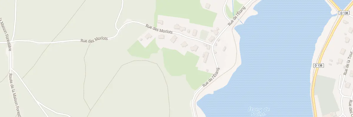 Plan du 3 Rue des Morlots à Saint-Sernin-du-Bois