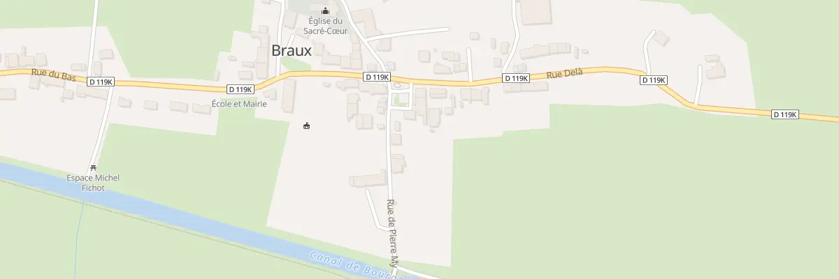 Plan du 4 Pl de la Croix de Bola à Braux