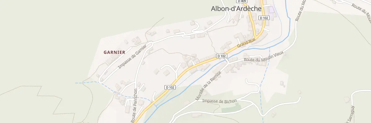 Plan du 5065 Le Village D’ Albon à Albon-d’Ardèche