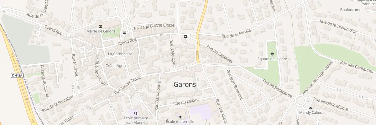 Plan du 53 Rue Xavier Tronc à Garons