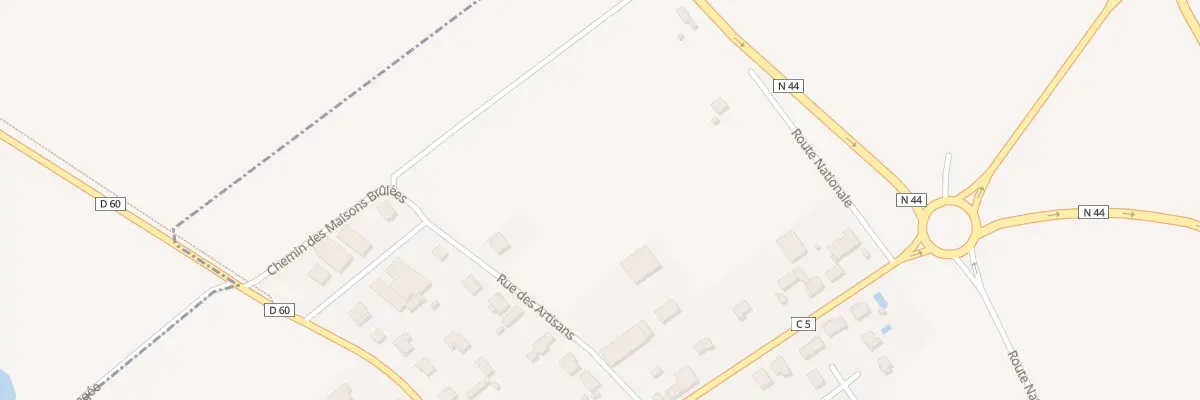 Plan du 4 Rte Nationale à Moncetz-Longevas