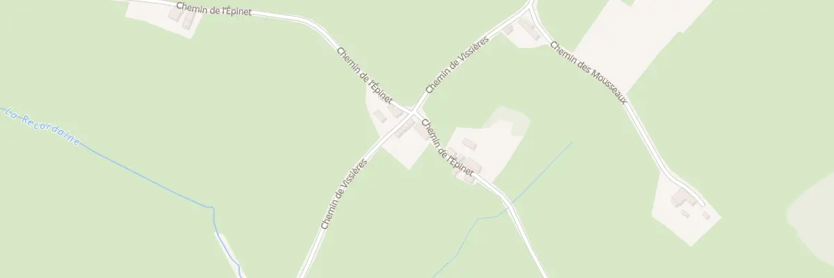 Plan du 964 Che de l’Épinet à La Guiche