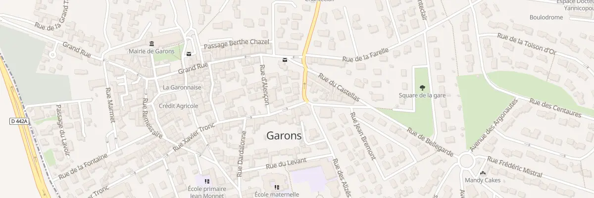 Plan du 55 Rue Xavier Tronc à Garons