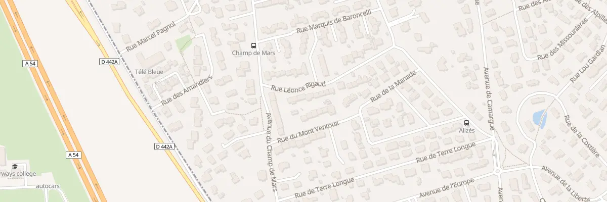 Plan du 4 Rue Léonce Rigaud à Garons