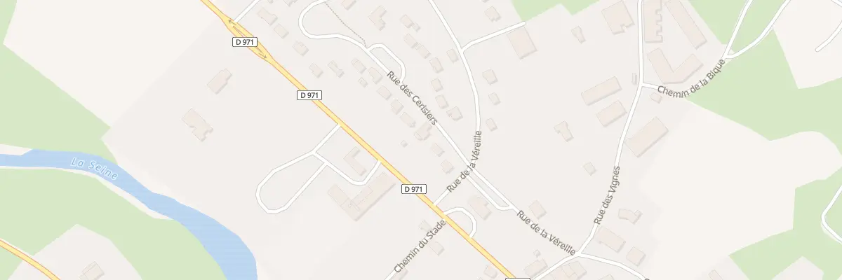Plan du 3 Rue des Cerisiers à Gyé-sur-Seine