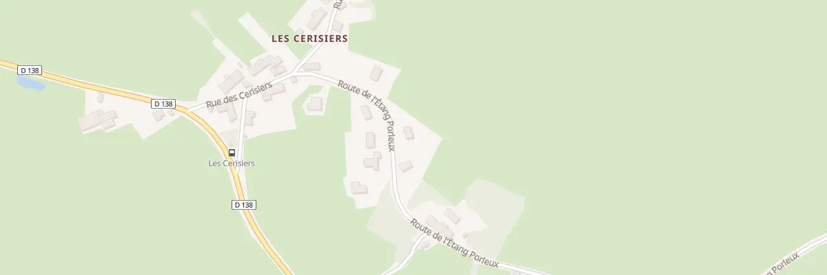 Plan du 11 Rte de l’Etang de Porleux à Antully