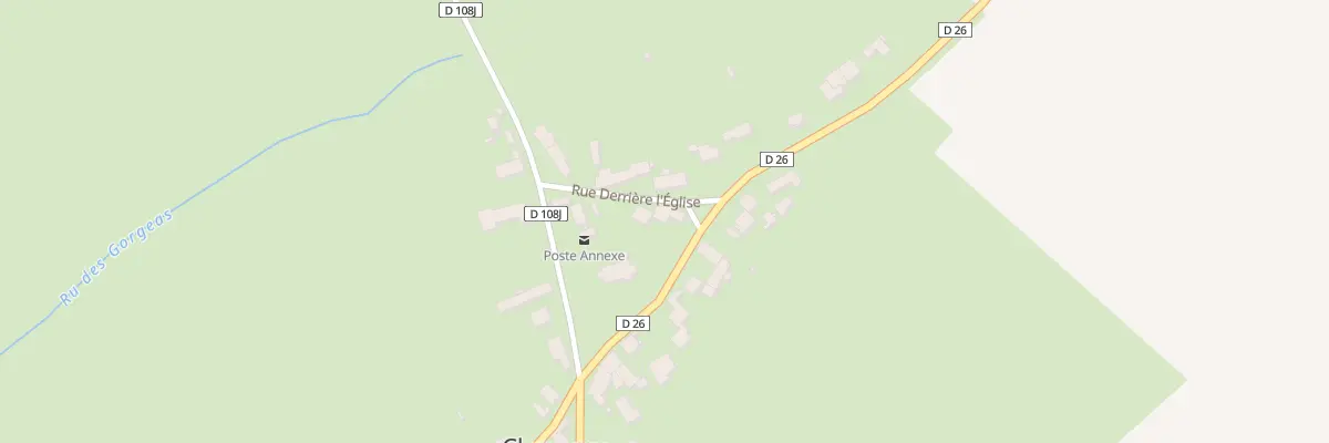 Plan du 1 Rue de l’Église à Clamerey