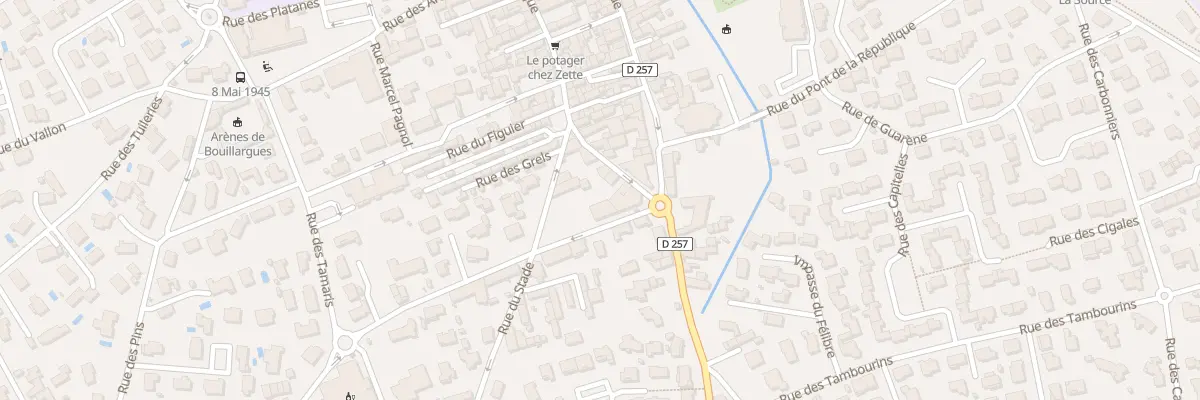 Plan du 2C Rue de la Cave Coopérative à Bouillargues