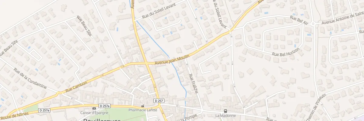 Plan du 4 Rte de Manduel à Bouillargues