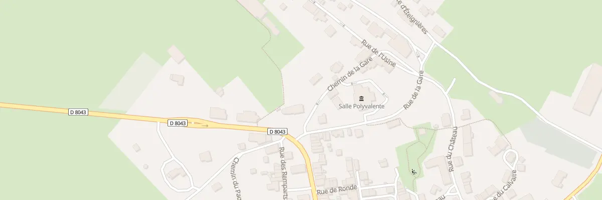 Plan du 50 Rte d’Hirson à Maubert-Fontaine