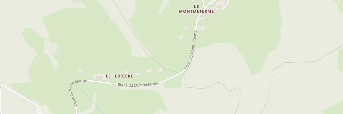 Plan du 3151 Rte du Montmeterme à Affoux