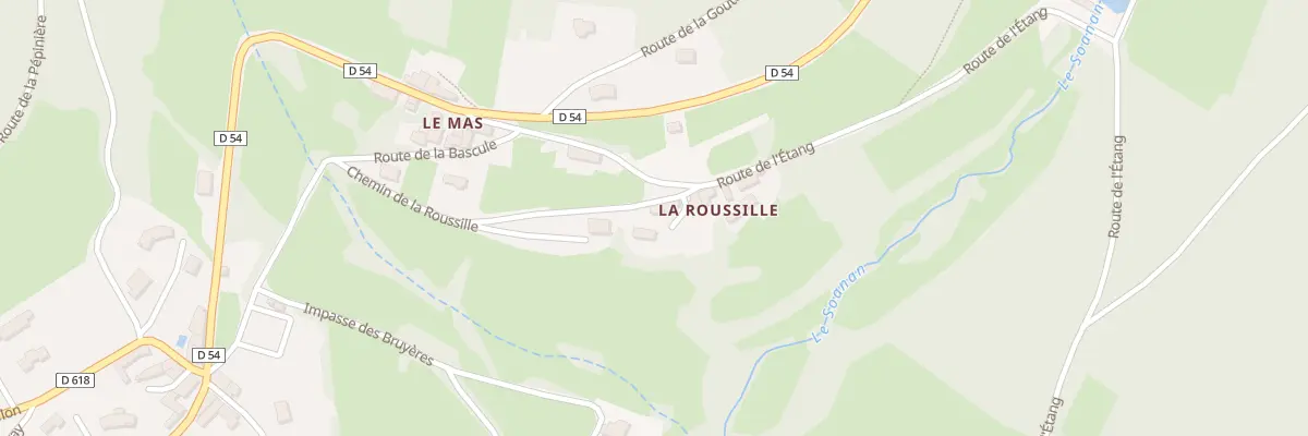 Plan du 5024 La Roussille à Saint-Appolinaire