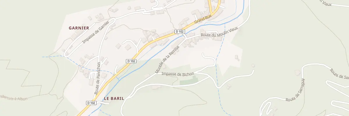Plan du 5124 Le Village D’ Albon à Albon-d’Ardèche