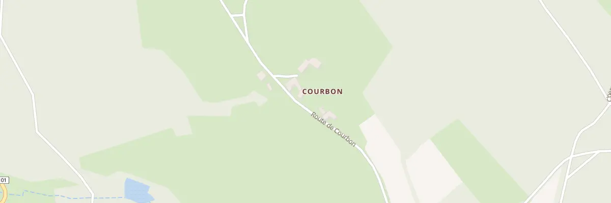 Plan du 5552A Courbon à Riotord
