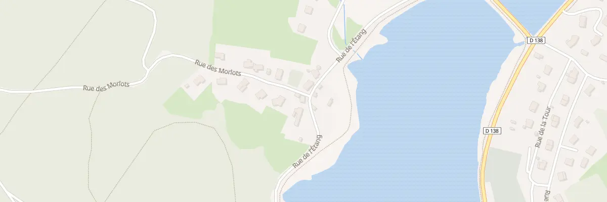Plan du 9 Rue de l’Etang à Saint-Sernin-du-Bois