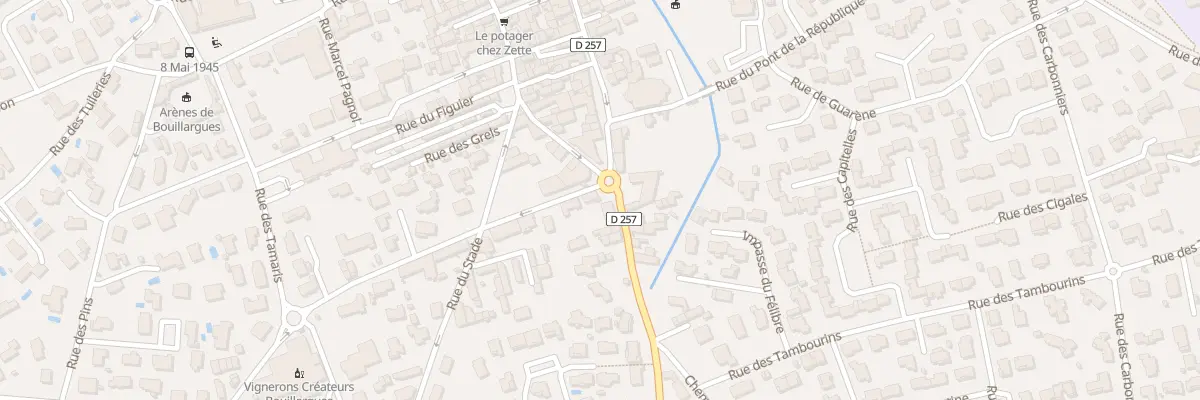 Plan du 1A Rue de la Cave Coopérative à Bouillargues
