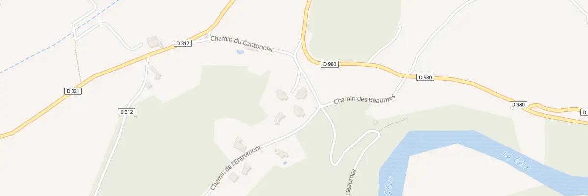 Plan du 5147 L’Entremont à Montclus