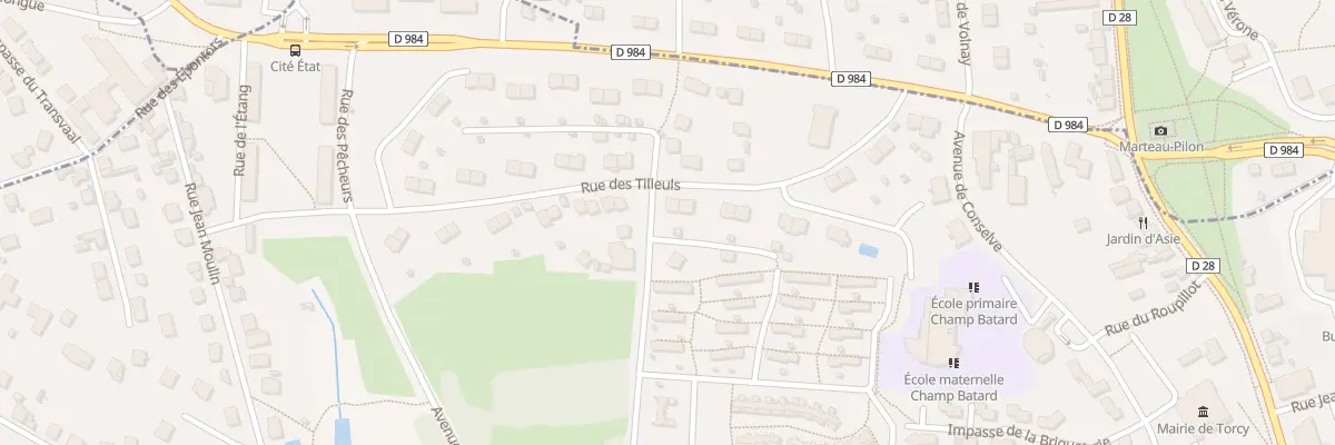 Plan du 21 Rue des Tilleuls à Torcy