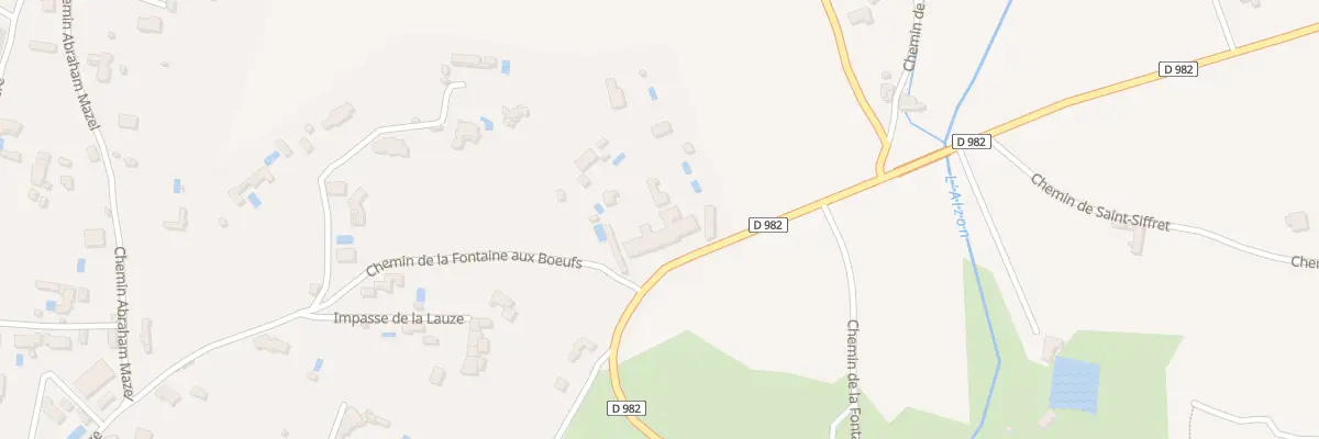 Plan du 9011 Grezac à Uzès
